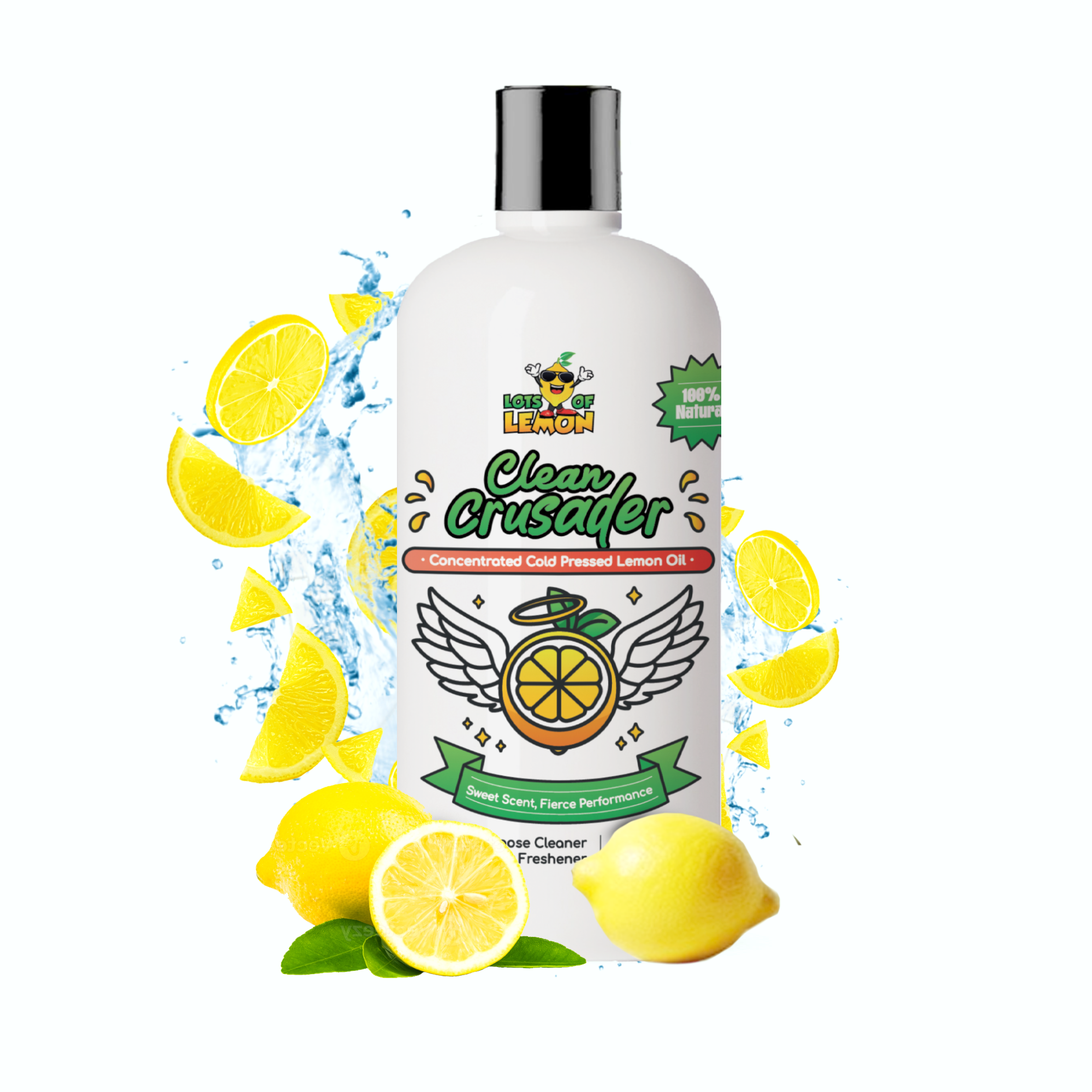 Clean Crusader Concentrate 16oz bottle
